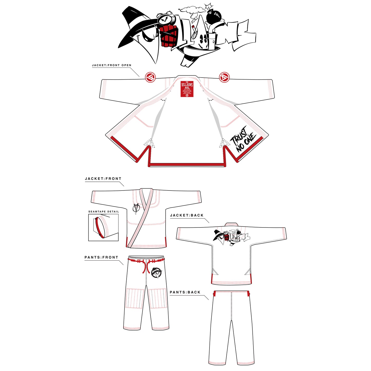 SPY VS SPY GI - WHITE