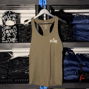 WOMENS TANK - MILITARY GREEN