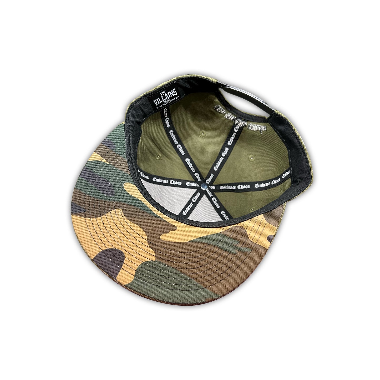 MILITARY GREEN CAMO SNAPBACK