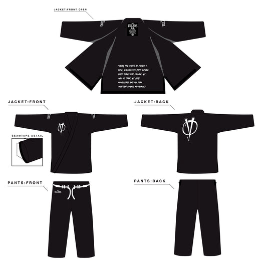 V LOGO BLACK GI